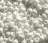25g 5/0 White Pearl Lustre Fringe Drops